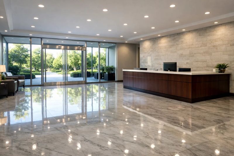 Bright Miami office after commercial cleaning