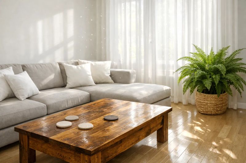 Clean Miami apartment prepared for move-out inspection